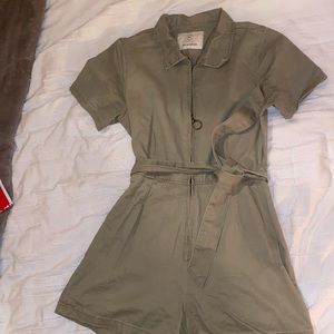 Cotton On Utility Zipper Front Romper